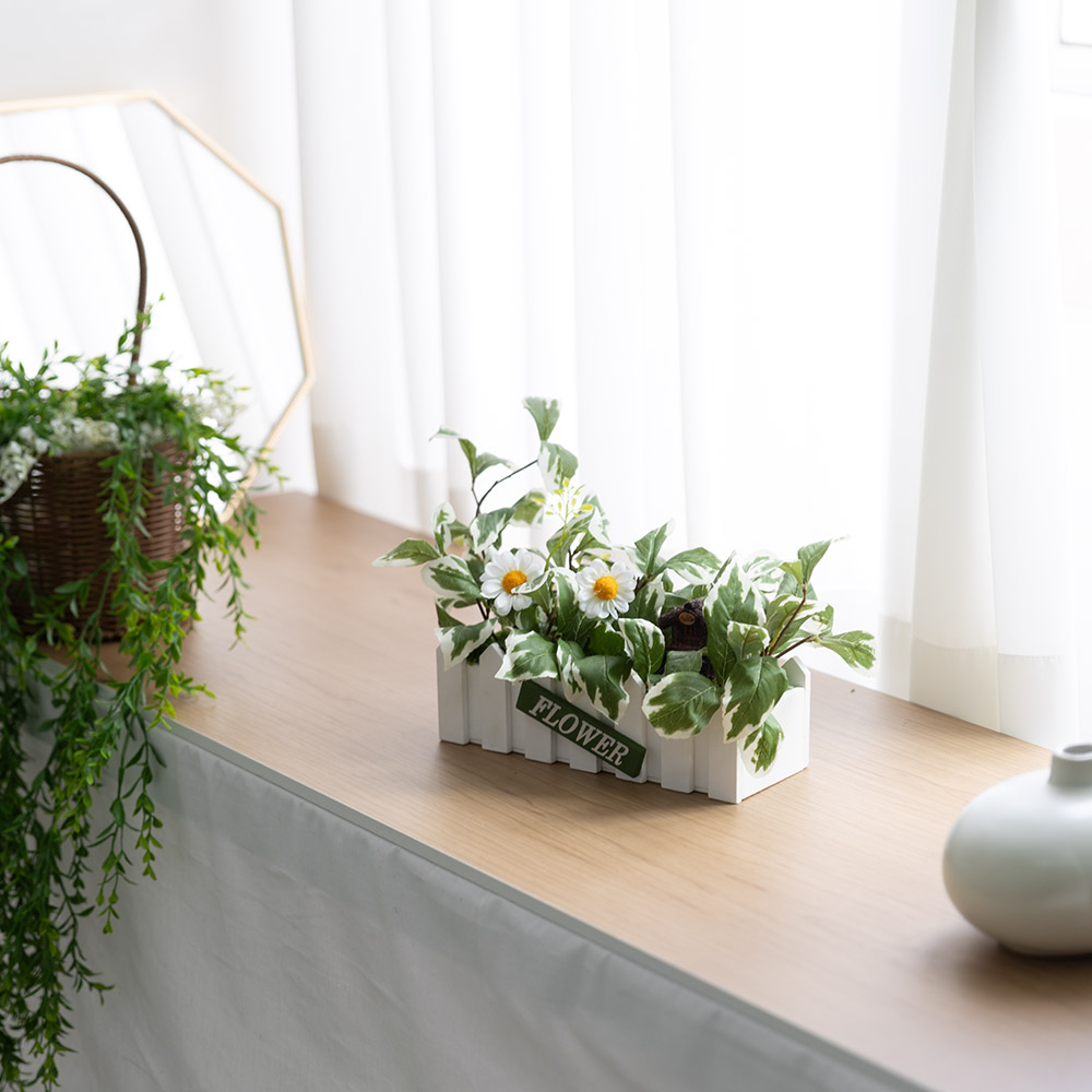 그린정원 인테리어 화분 3종 set 20cm 조화 테이블 실내 장식 소품 카페 꾸미기 24,410원