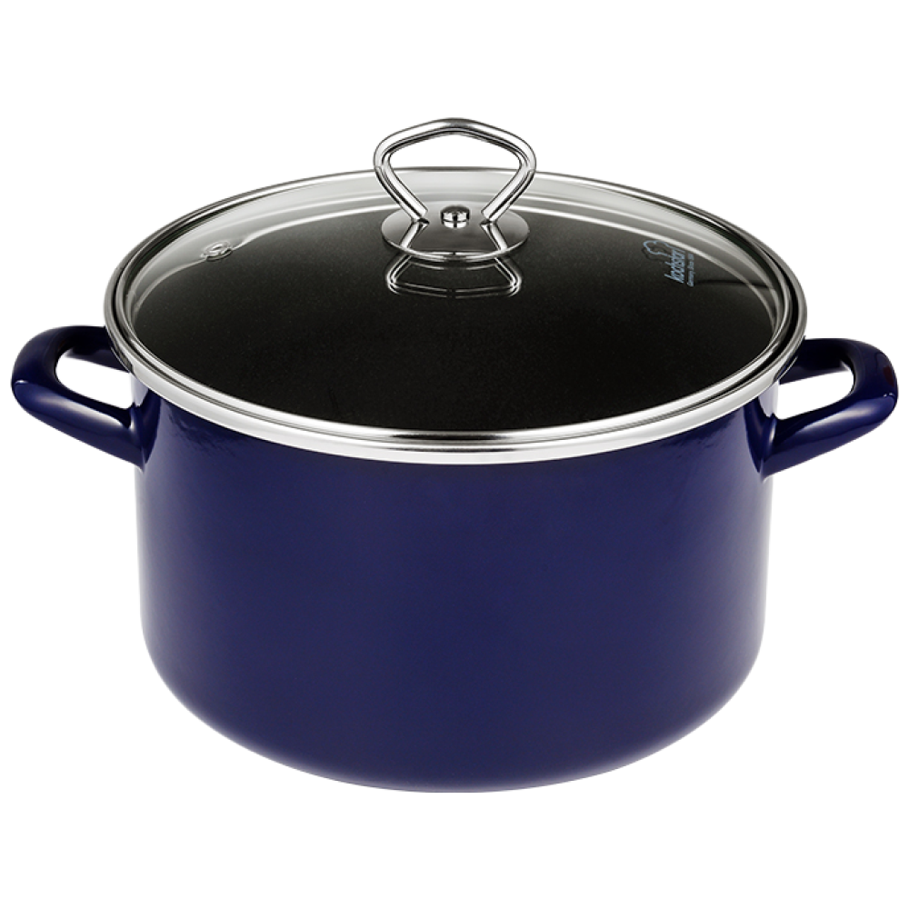 독일 콕스타 비엔나 블루 인덕션 법랑 높은 양수 냄비, 24cm, 1개, 블루 149,000원