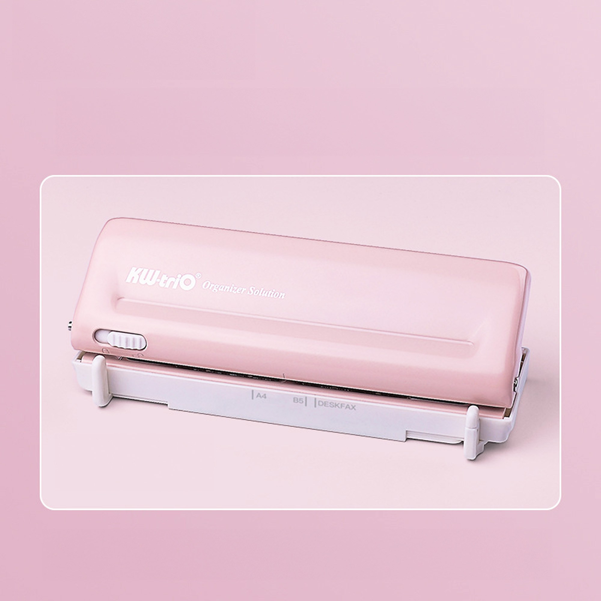 오피스프렌즈 다이어리 6공 타공기 펀치, 핑크 19,900원