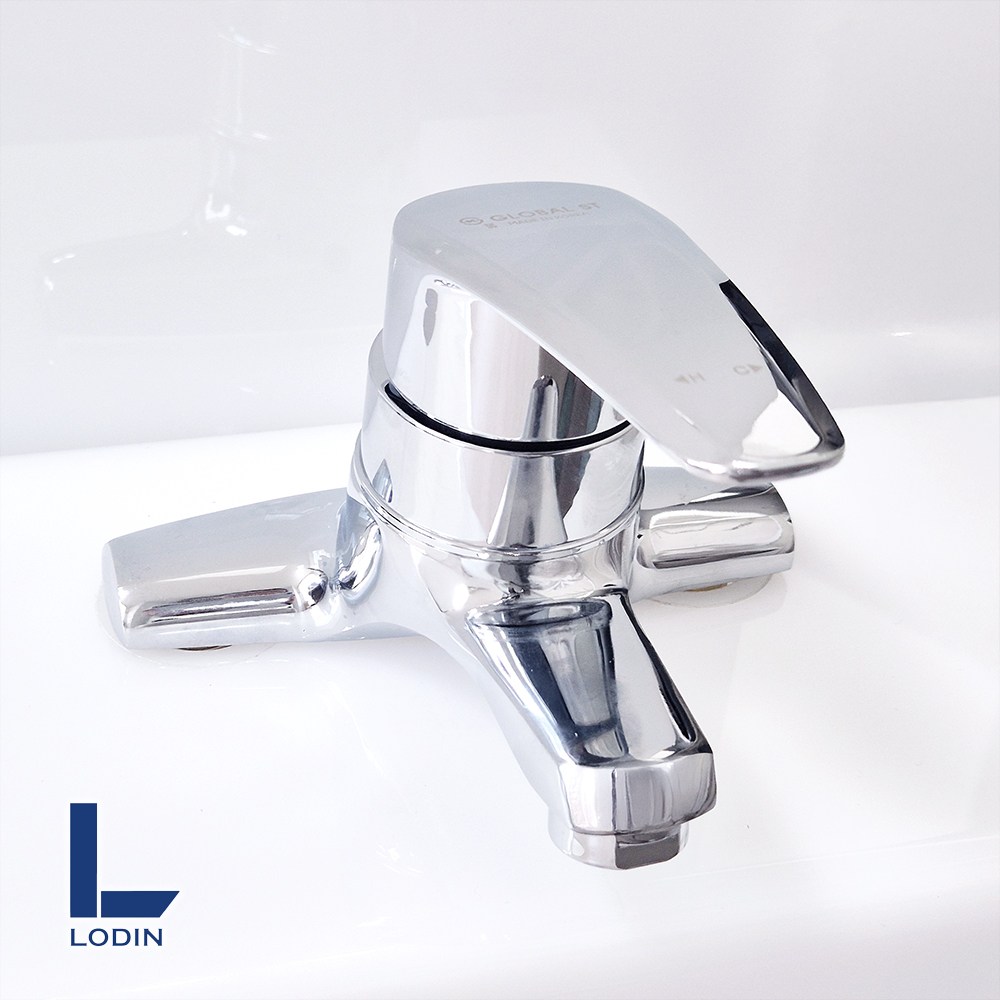 로딘 국산 투홀 세면 수전 욕실 화장실 세면기 수도꼭지 2홀 M1-400, 1개 22,500원