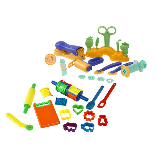 [캐스B] 아트스쿨 뉴클레이 모양찍기2종 (KBA1046set) 찰흙 점토 유아 미술교구 36,800원