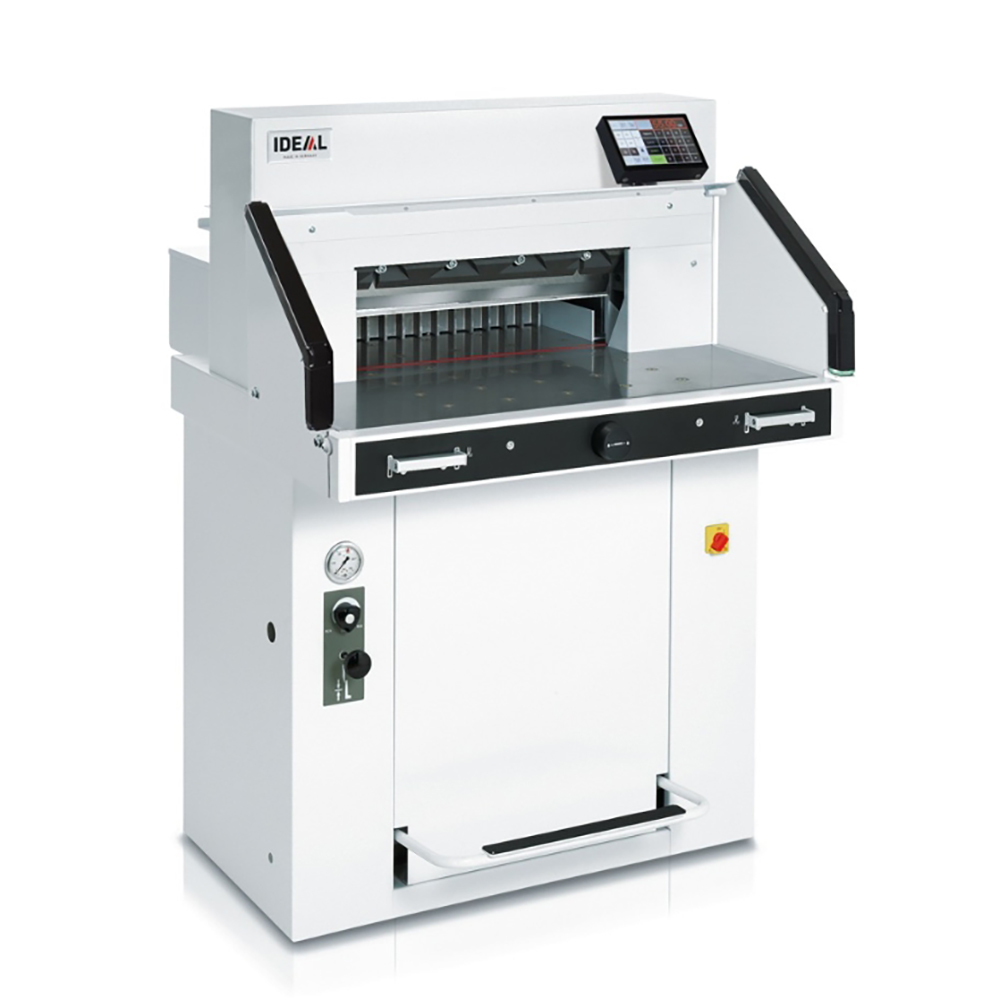 전동유압식 자동재단기 IDEAL 5560 독일정품 터치패드 안전장치 25,000,000원