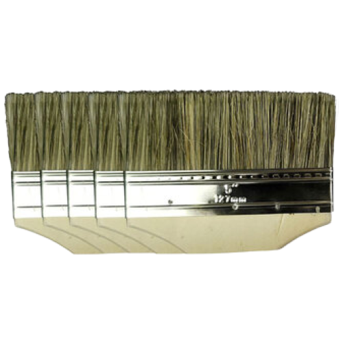 손잡이가 없는 수성붓 평 125mm 얇은붓 특수붓 5개 7,500원