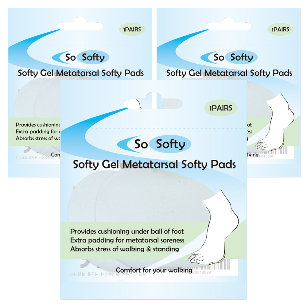 쏘소프티 포렉스 앞꿈치 충격흡수 보호패드 화이트 Free 26,700원