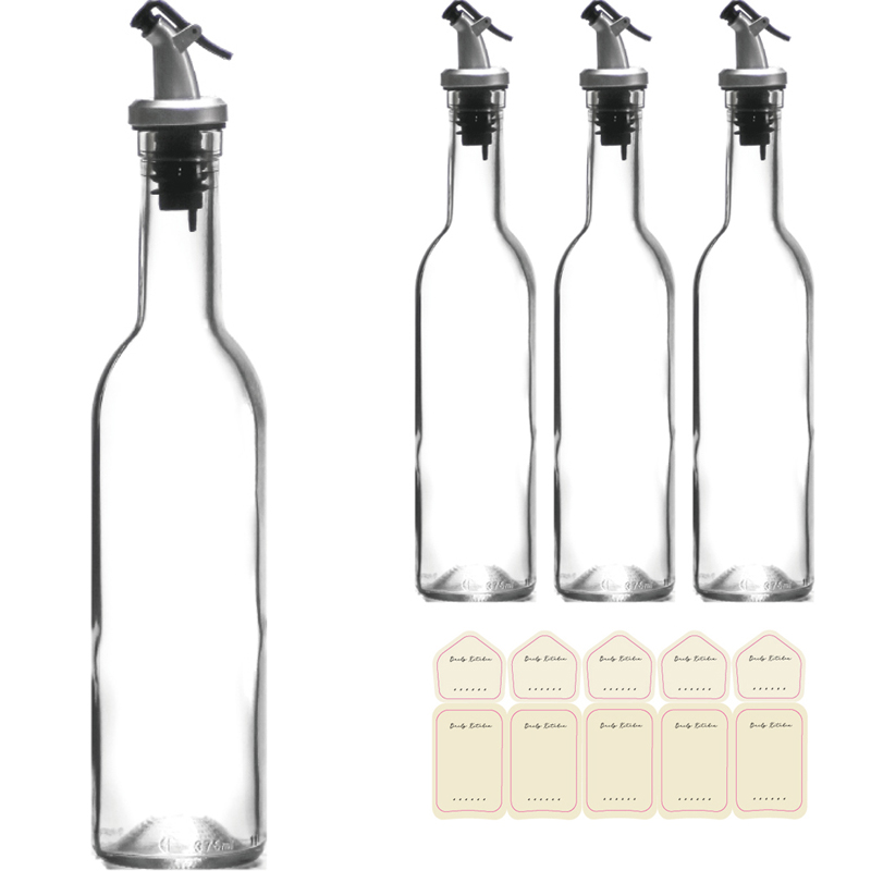 서울패키지 주방정리 오일병 4p + 푸어러 4p + 스티커 2종 x 5p 세트, 1세트 14,290원