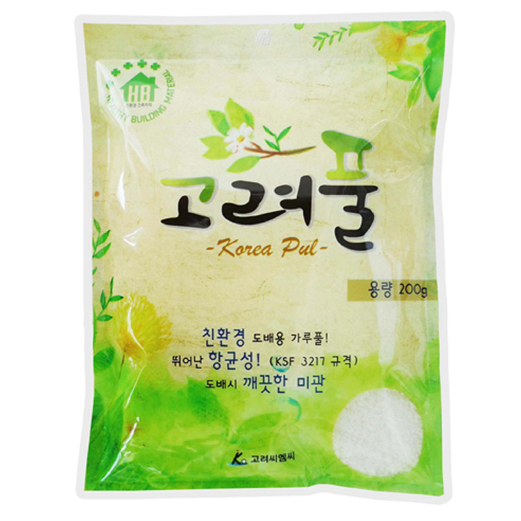 구름한지 친환경 고려풀 200g / 500g (가루풀) 도배용 바닥용 장판용 공예용 5,100원