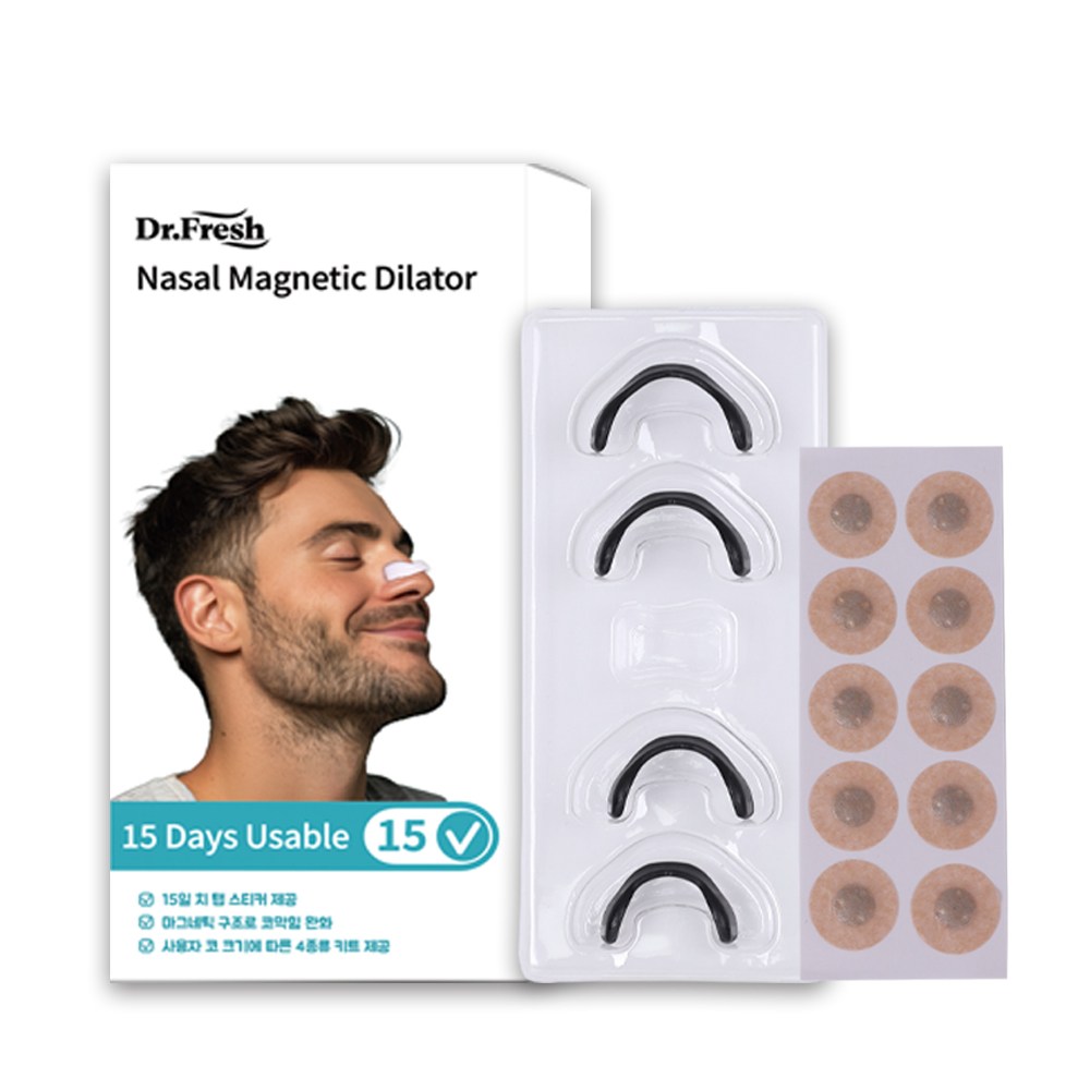 닥터프레쉬 자석 비강확장기 확장밴드 1등급 신고 의료기기 25,300원