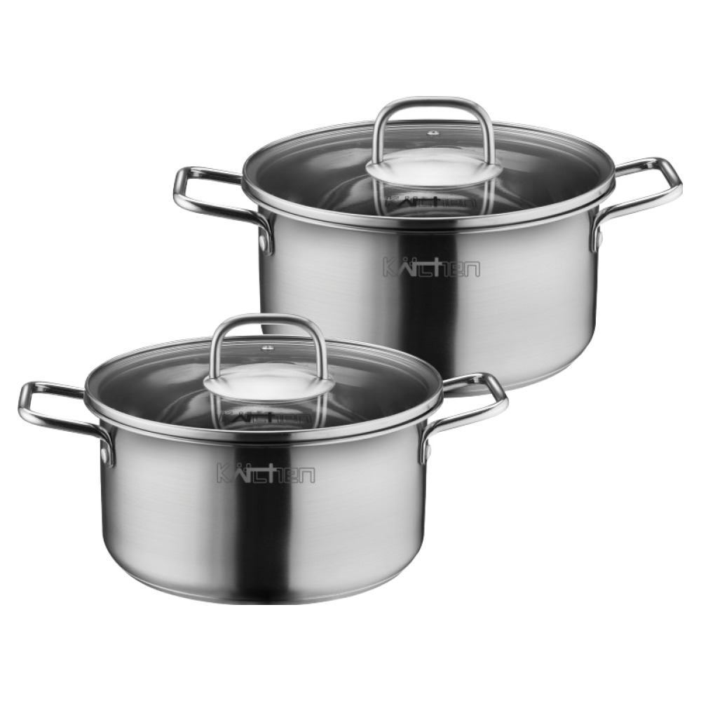 키친아트 인덕션 올데이 IH 스텐냄비 2종 세트 43,920원