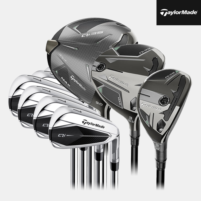 테일러메이드 Qi35 MAX 스틸 풀세트[남성용][11pc8i5번~SW] 3,150,000원