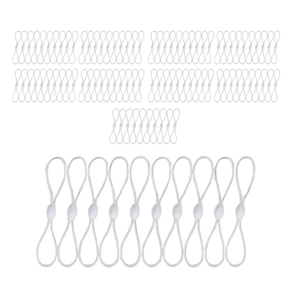 8자 고무줄 연결 고리, 화이트, 100개 5,510원