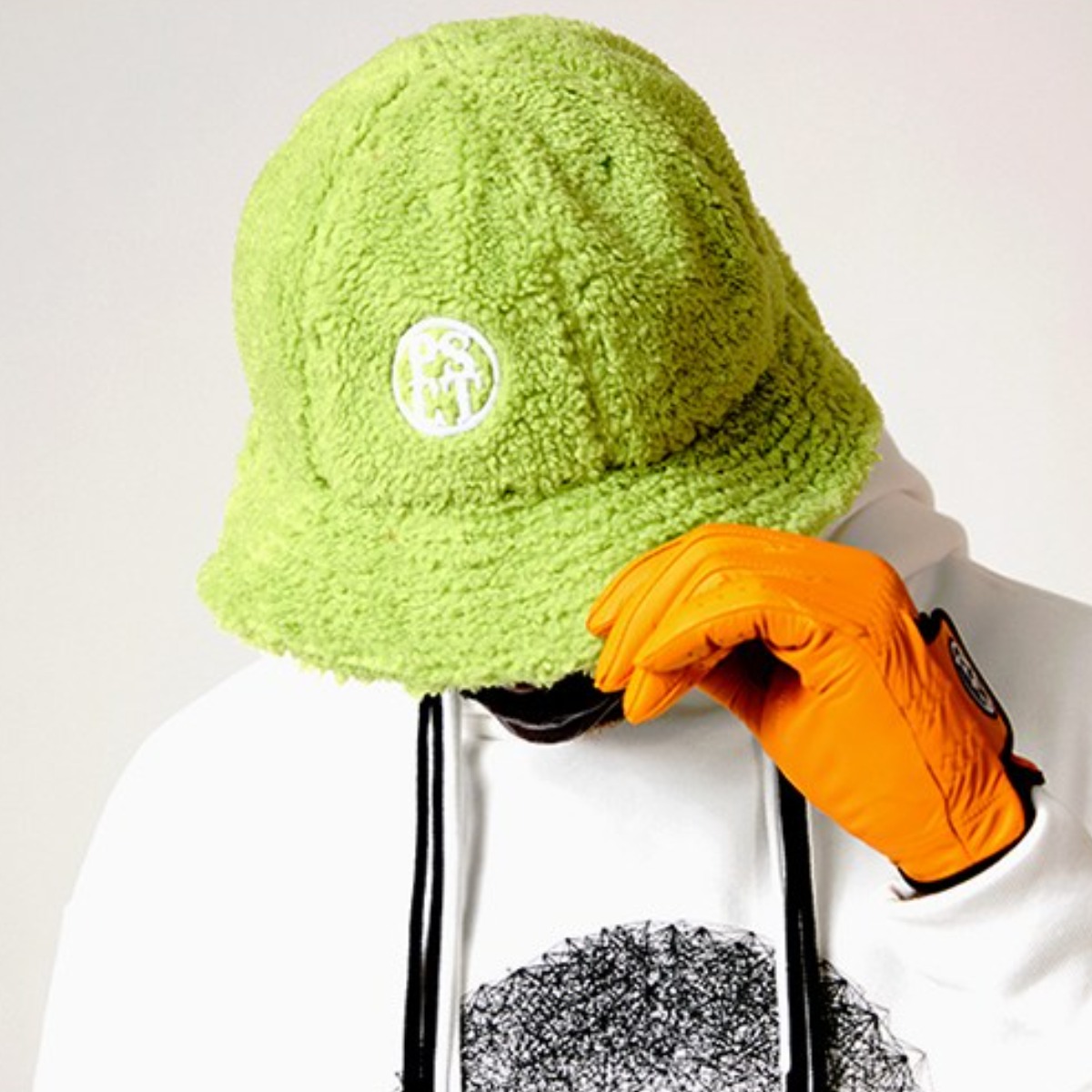 페르시안캣 양털 후리스 골프 버킷햇 라임(PERB6NBH023), 1개 29,900원