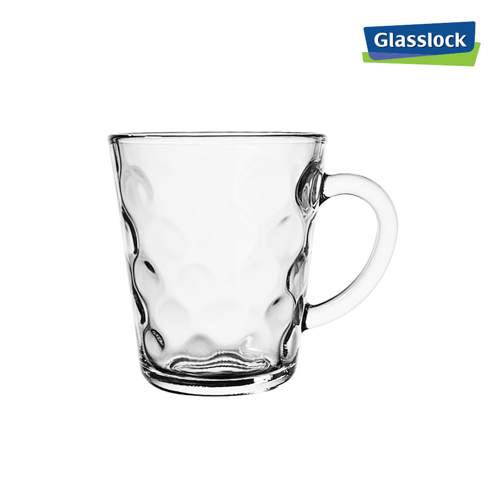 글라스락 유리컵 내열강화 수정머그 260ml 물컵 커피컵 3,400원