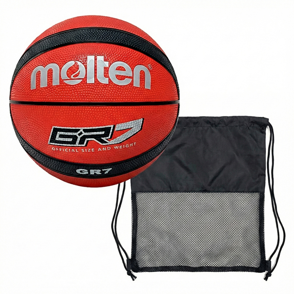 몰텐 고무 농구공 7호 + 가방 세트 23,300원