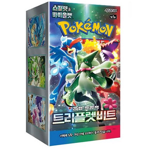 포켓몬카드 스칼렛&바이올렛 강화확장팩 트리플렛비트 1상자 30팩 39,900원