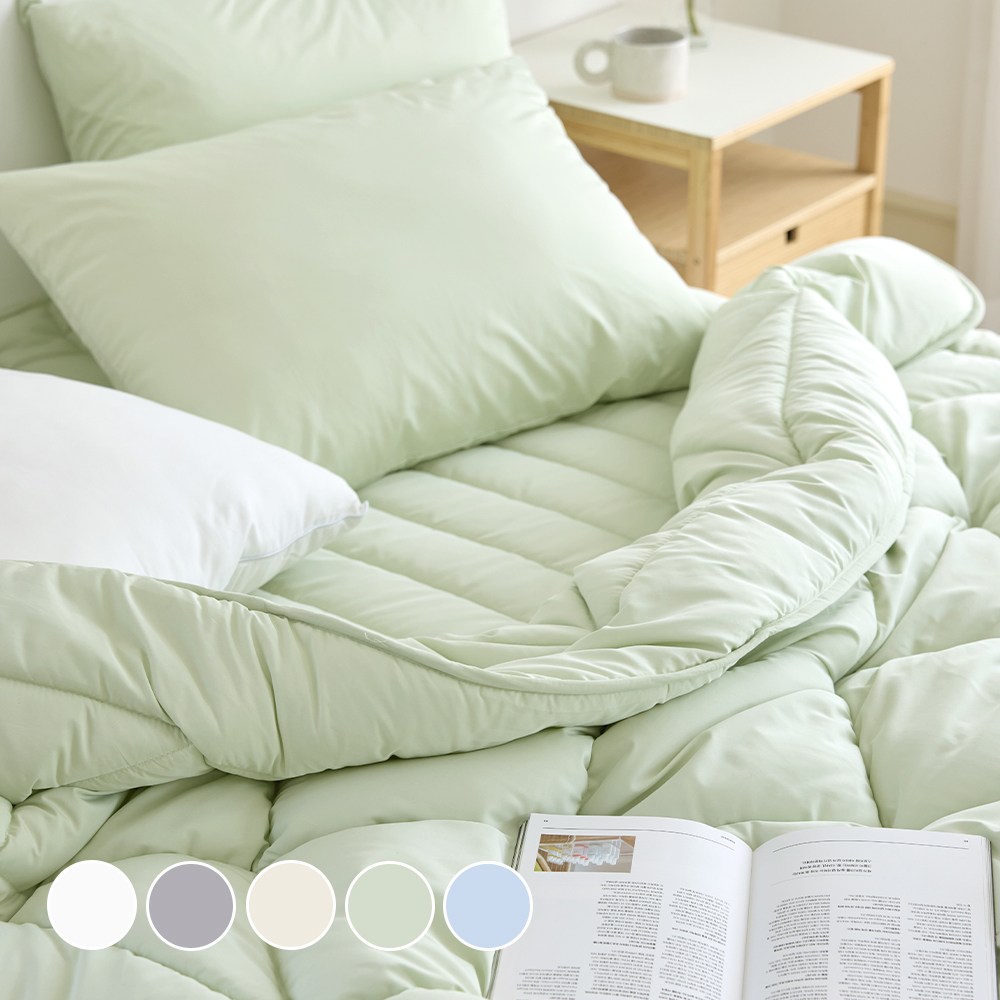 디오프 간절기 가벼운 항균 알러지케어 먼지없는 차렵이불 세트 92,500원