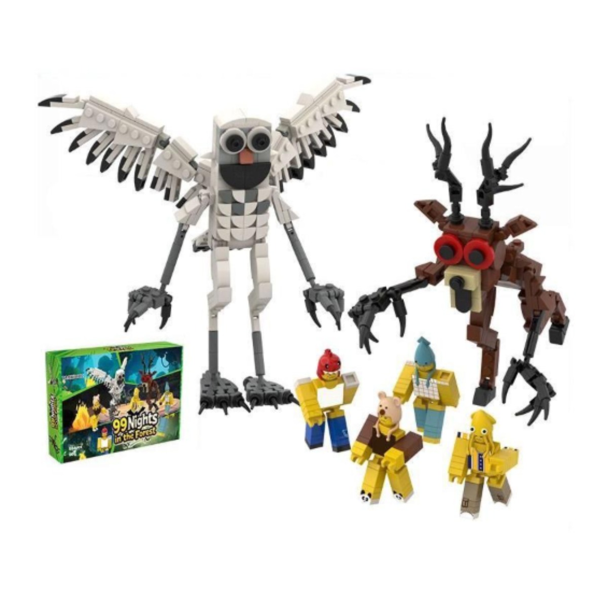 토이토이 로블록스 99나이트 인더포레스트 나노블록 6종 세트, 1세트 23,800원