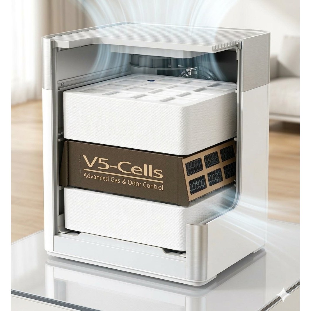 호환 아이큐에어 필터 프리맥스 V5-Cell 하이퍼헤파 공기청정기 필터 헬스프로 HP100 HP150 HP250 교체, 1개, 활성탄소필터(V5-Cell) 39,000원