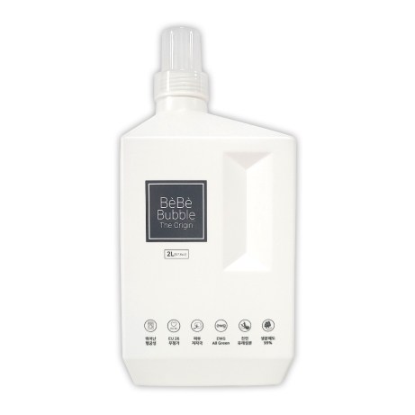 [베베버블] 디오리진 2L 아기 유아 신생아 천연 무향 산후조리원 세탁세제 계량컵, 2L, 1개 25,000원