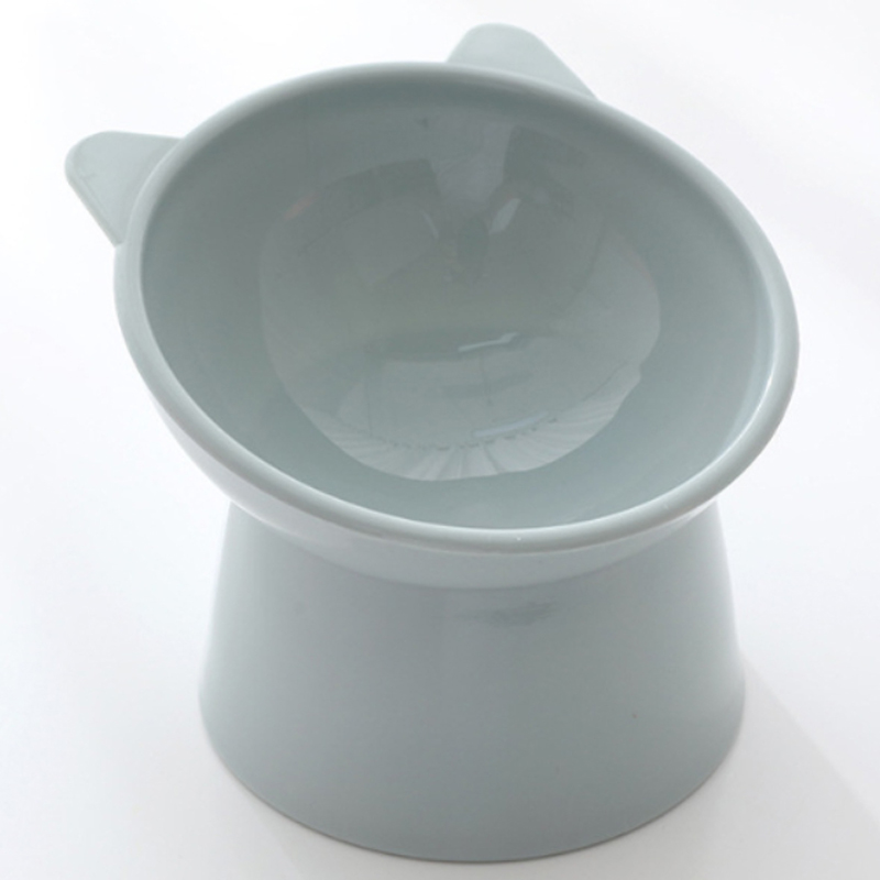 쏘앤영 반려동물 고양이모양 밥그릇, 그레이, 1개 8,980원