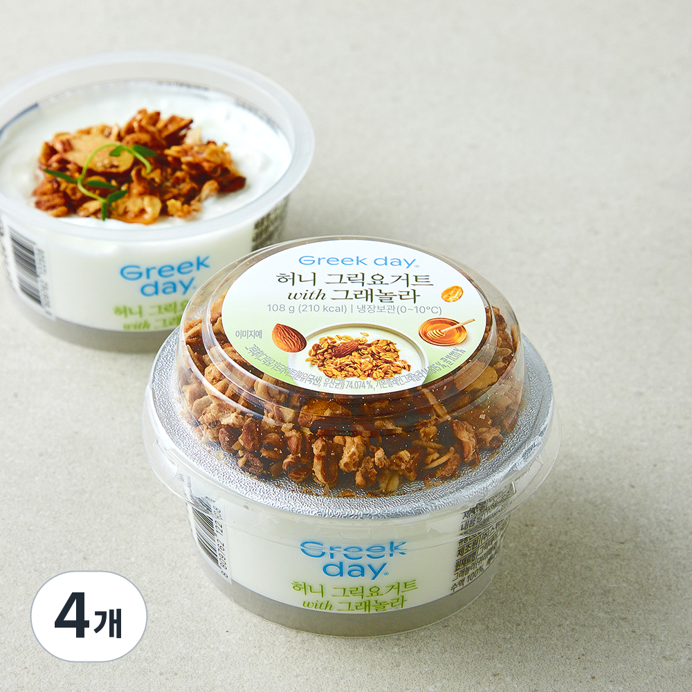 [로켓프레시] 그릭데이 허니 그릭요거트 with 그래놀라 15,850원