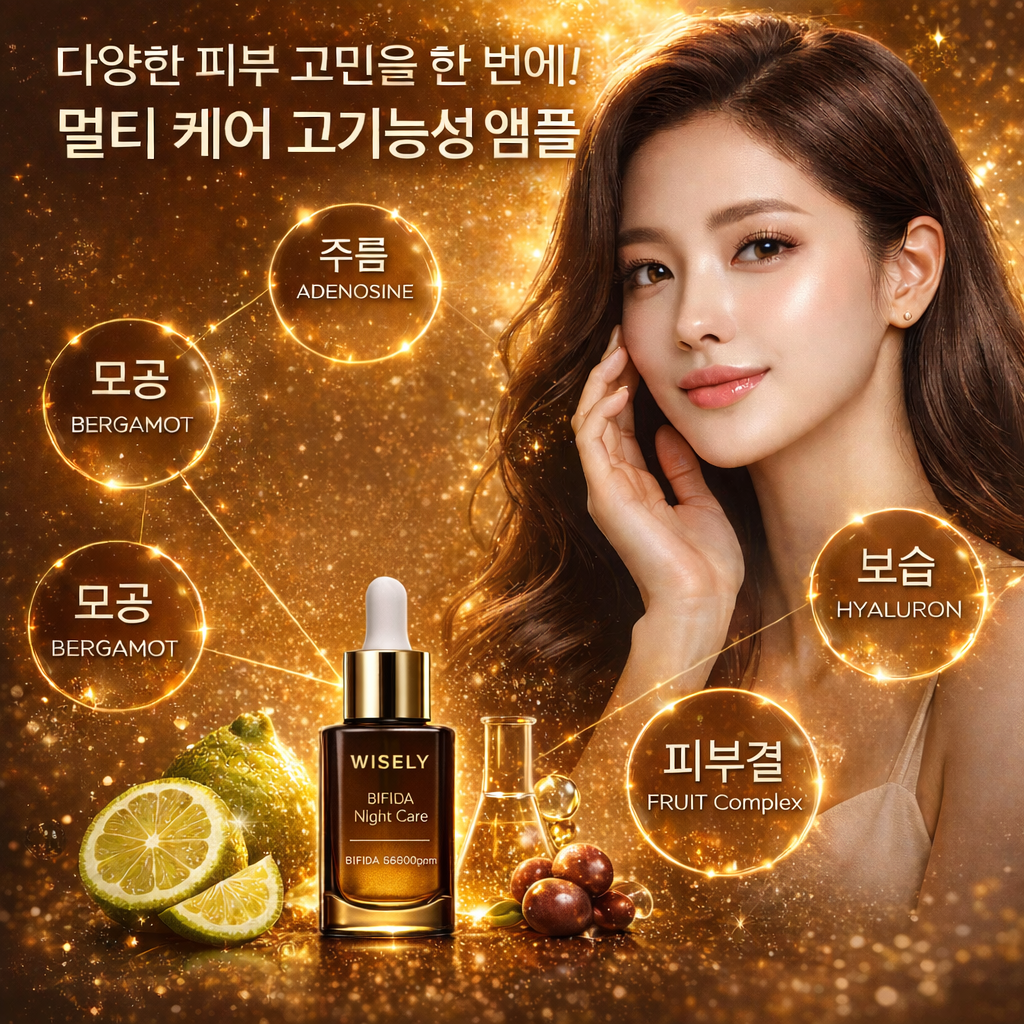 식약처 기능성 화장품 인증 갈색병 100 ml 세럼 에센스 advanced night repair 1개 2개 피부자생력 탄력케어 피부결 케어 주름 미백 이중 기능성 74,000원