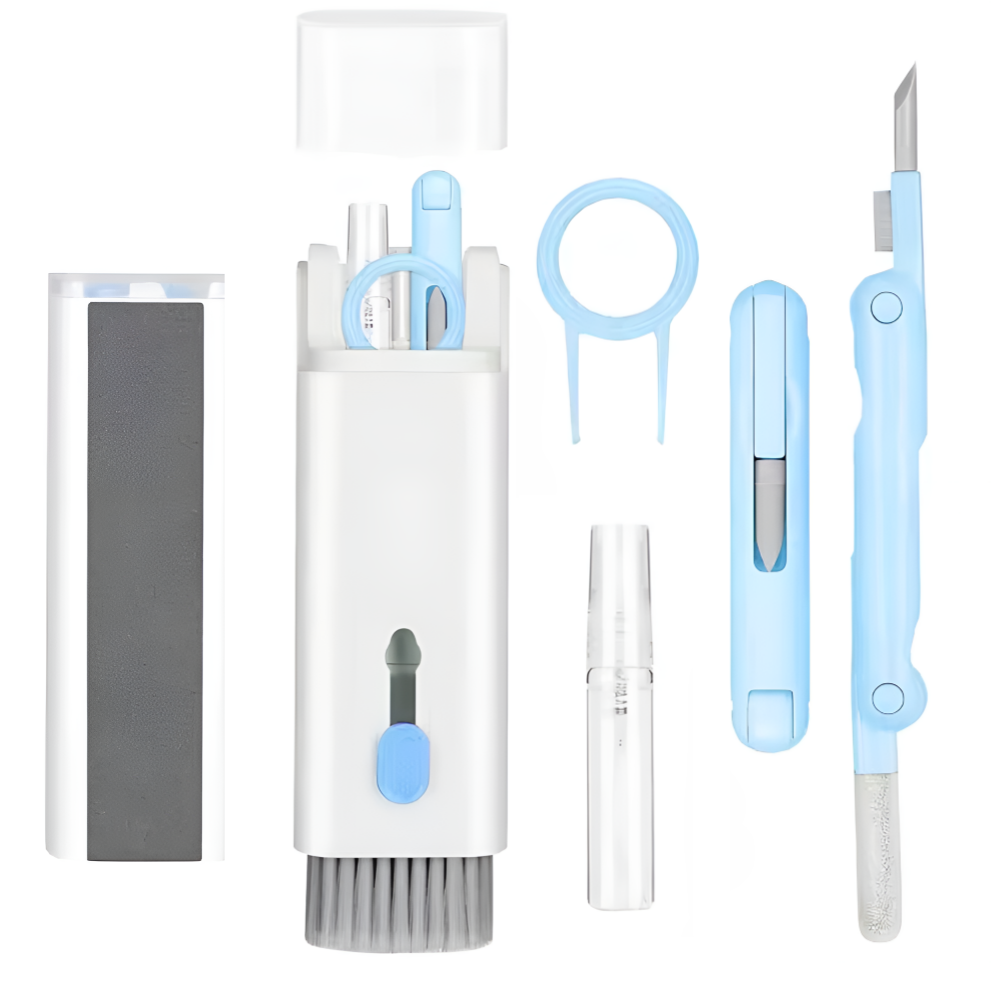 저스트픽 다용도 키보드 이어폰 클리닝 멀티 청소 브러쉬 세트 6,940원