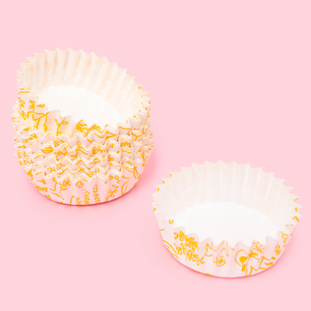 제이팩토리 오븐사용가능한 두꺼운 베이킹 머핀컵 65mm 6,500원