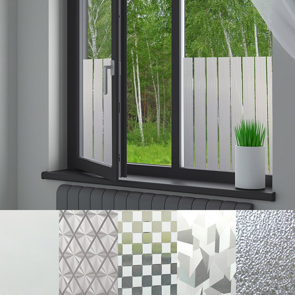 현대시트 재사용가능한 물로만 붙이는 간편한 무점착 창문시트지 창문필름 모음 사생활 보호 썬팅 불투명 비산방지 27,000원