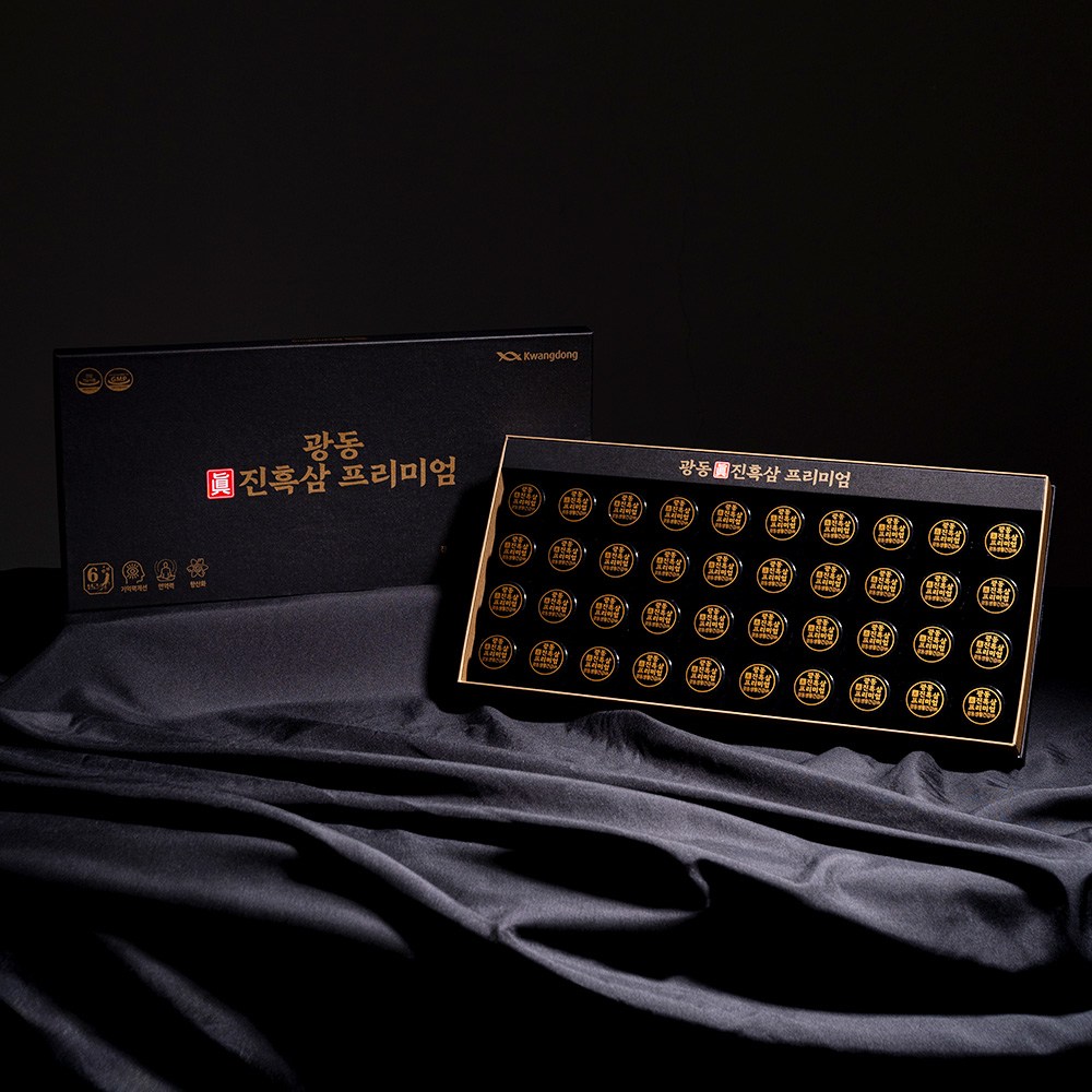 광동 진흑삼 프리미엄 40환, 1개, 40정 350,000원