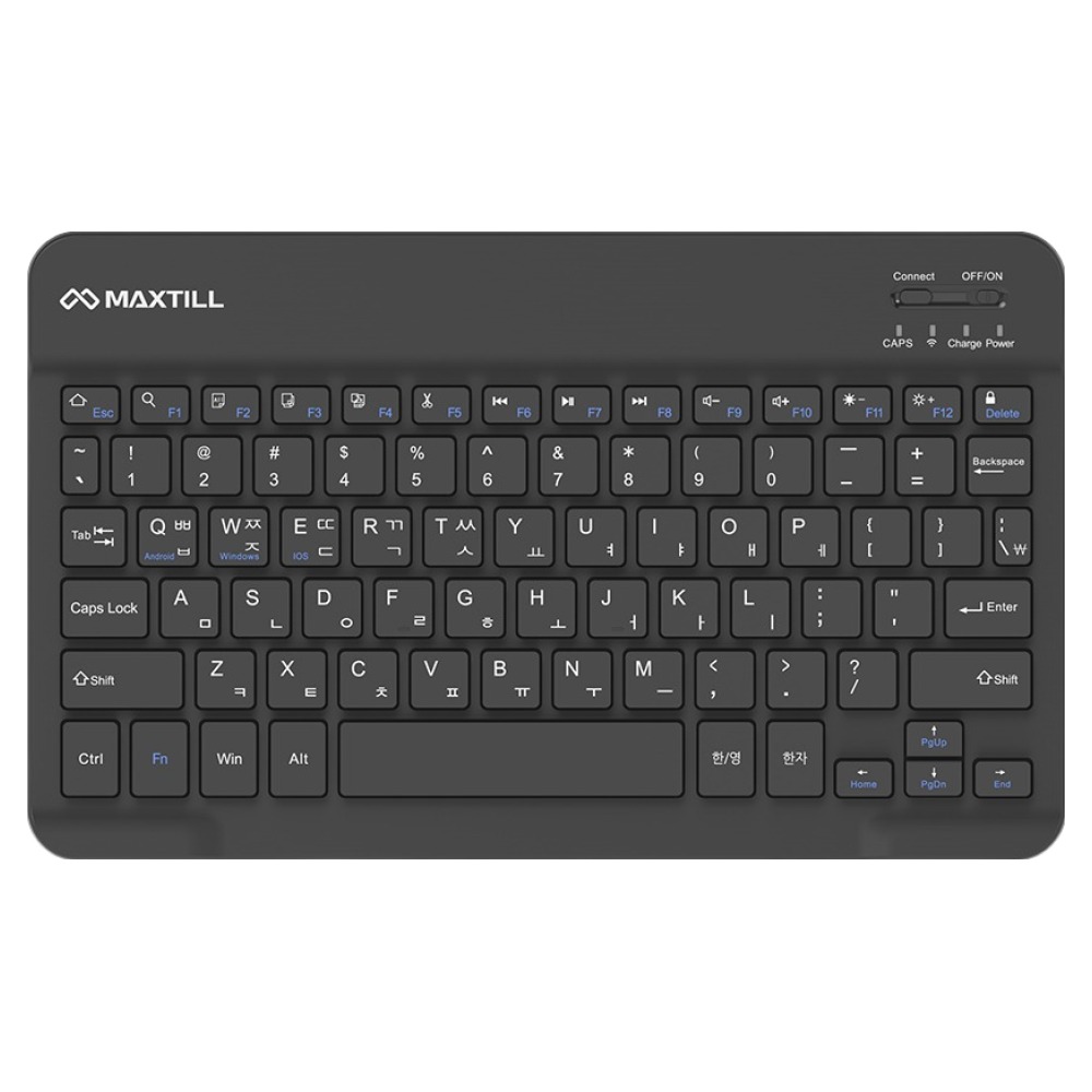 맥스틸 펜타그래프 블루투스 무선 텐키리스 키보드 8,900원