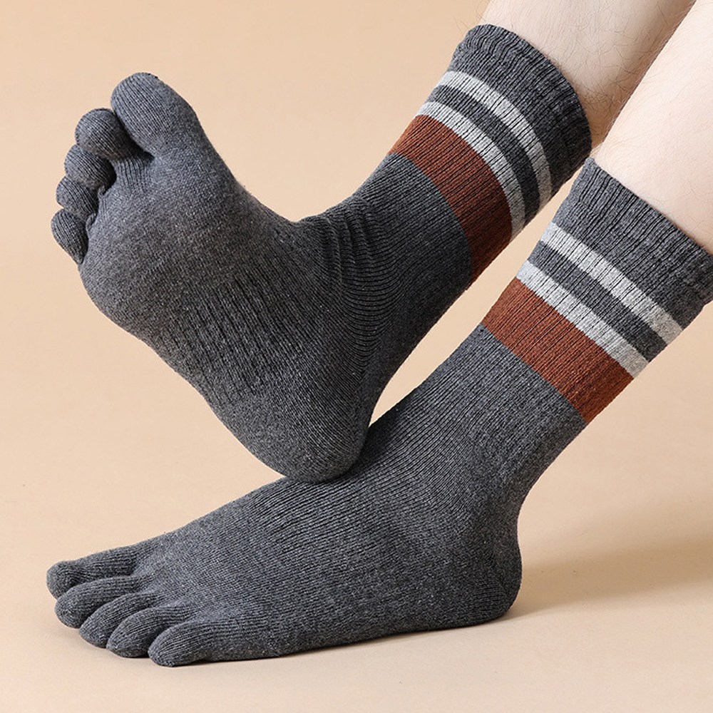 남성용 겨울 발가락양말 기모 두꺼운 파일 스포츠 오리지널 면 발가락양말 5켤레세트 24,900원