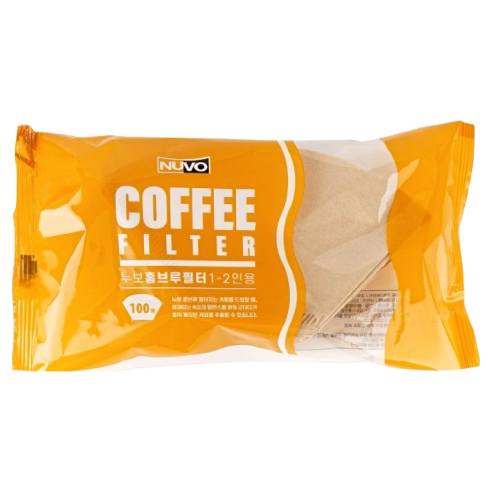 누보 홈브루 커피필터 브라운 1~2인용 2,850원