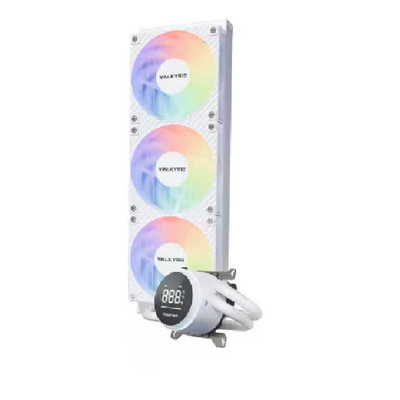 발키리 GLA-360 DIGITAL ARGB (화이트) 3열 CPU 수랭쿨러, 현재가 101,500원