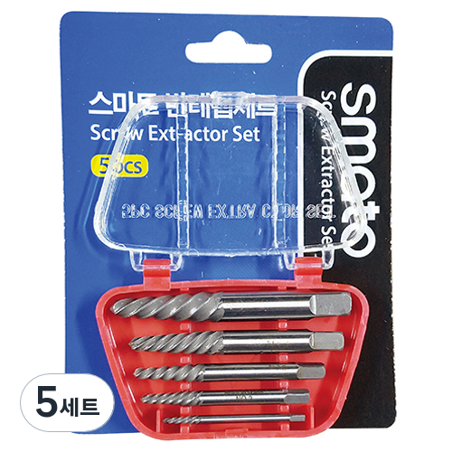 스마토 굵은나사산 반대탭 5종 세트 C2310141 17,900원
