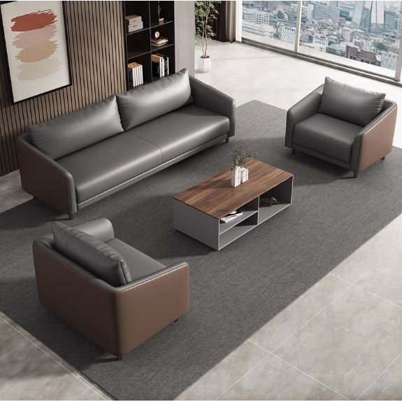 cnpo 사무실 쇼파세트 3인용 소파 중역 사장님 오피스 상담객 응접실 569,000원