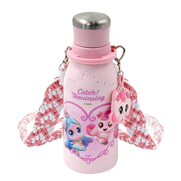 캐치티니핑6 텀블러 키링 스트랩세트, 1개, 500ml, 캐치티니핑6-ST0012-핑크 32,900원
