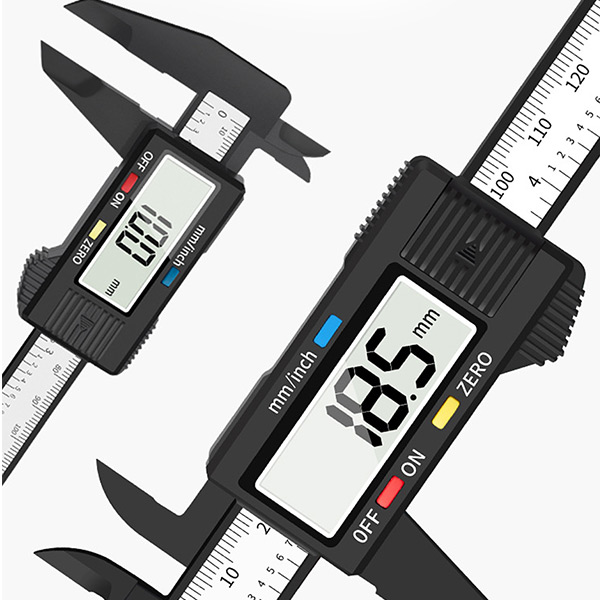 디지털 카본 버니어 캘리퍼스 측정도구 공구 용품, 1개 4,400원