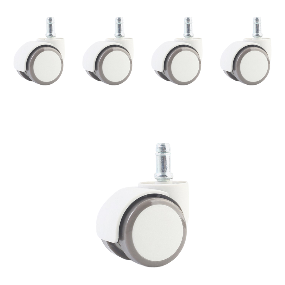 저소음 우레탄 의자바퀴 화이트 흰색 5P 9,800원