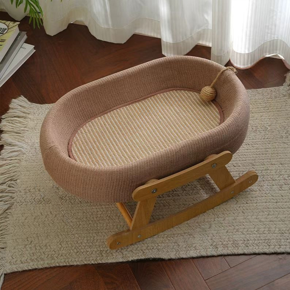 칠시 고양이 우드락 흔들 소파, 브라운, 1개 32,900원