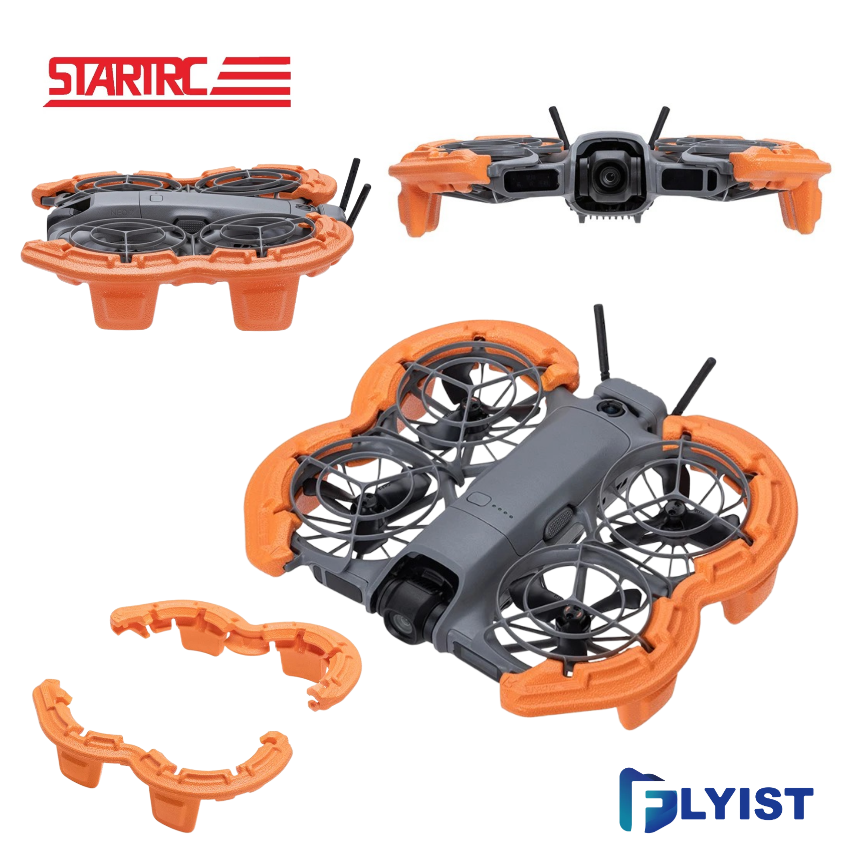 [STARTRC] DJI 네오2 프로펠러 가드 NEO2 (부력 충돌 방지 플로팅 가드) 물 위 부력 유지 충돌 방지 / EVA 경량 보호 설계 / 퀵 장착 드론 액세서리 (옐로우), 1개, [STARTRC] DJI 네오2 프로펠러 가드(옐로우) 31,900원