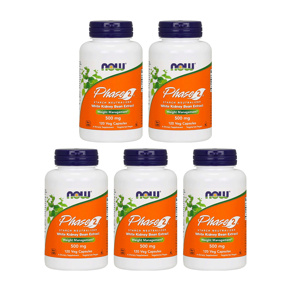 나우푸드 페이즈 2 화이트 키드니 빈 추출물 500mg 베지 캡슐 132,500원