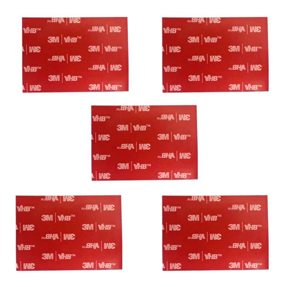 3M VHB 초강력 아크릴 양면테이프 직사각형 50mm x 70mm 5개입, 5개 8,500원