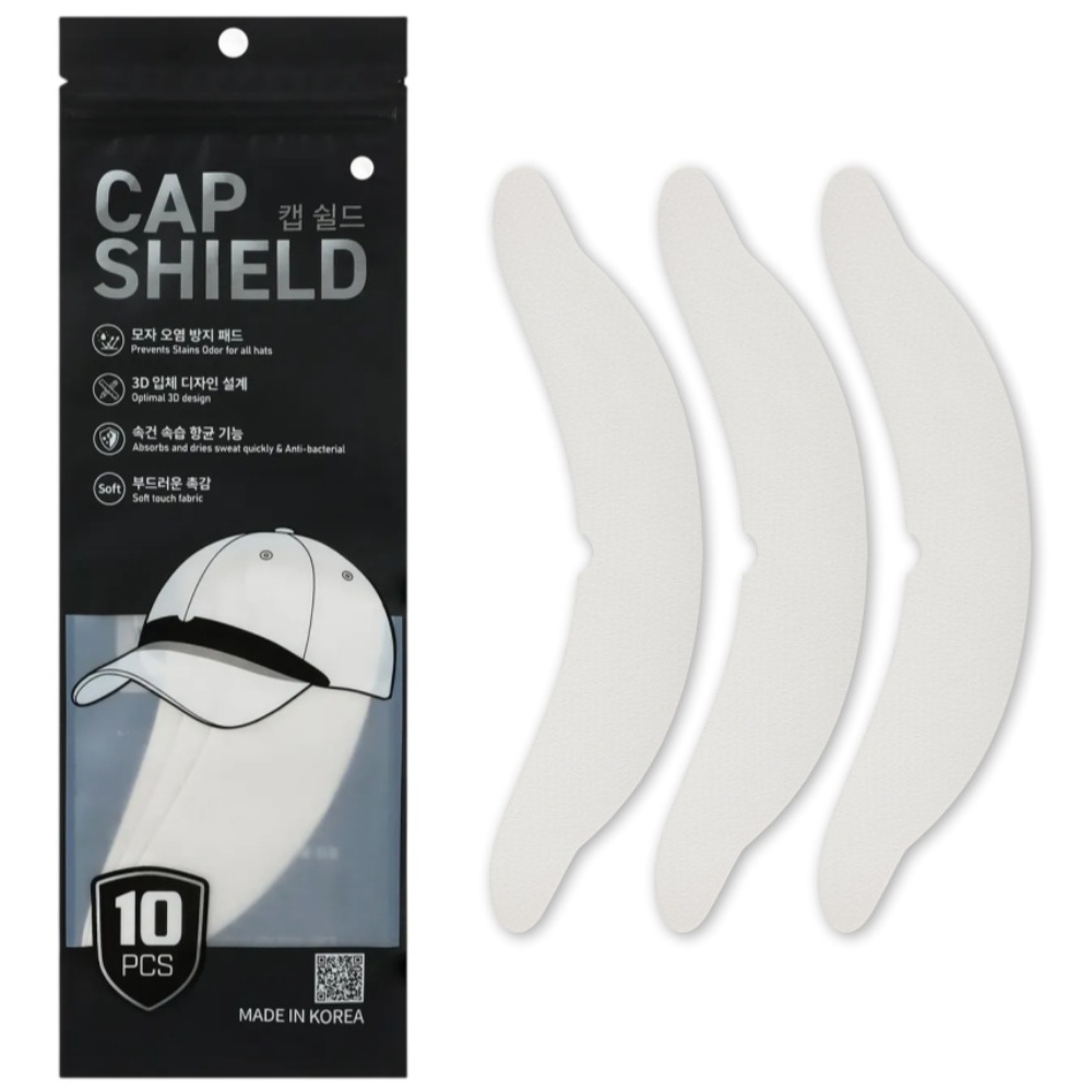 캡쉴드 모자오염방지패드, 화이트, 1개 10,900원