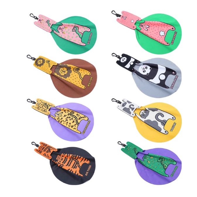 RUOYUSTUDIO 안경클리너 안경닦기 안경천 키링 선글라스 렌즈클리너 휴대용안경천 안경닦이키링 19,900원