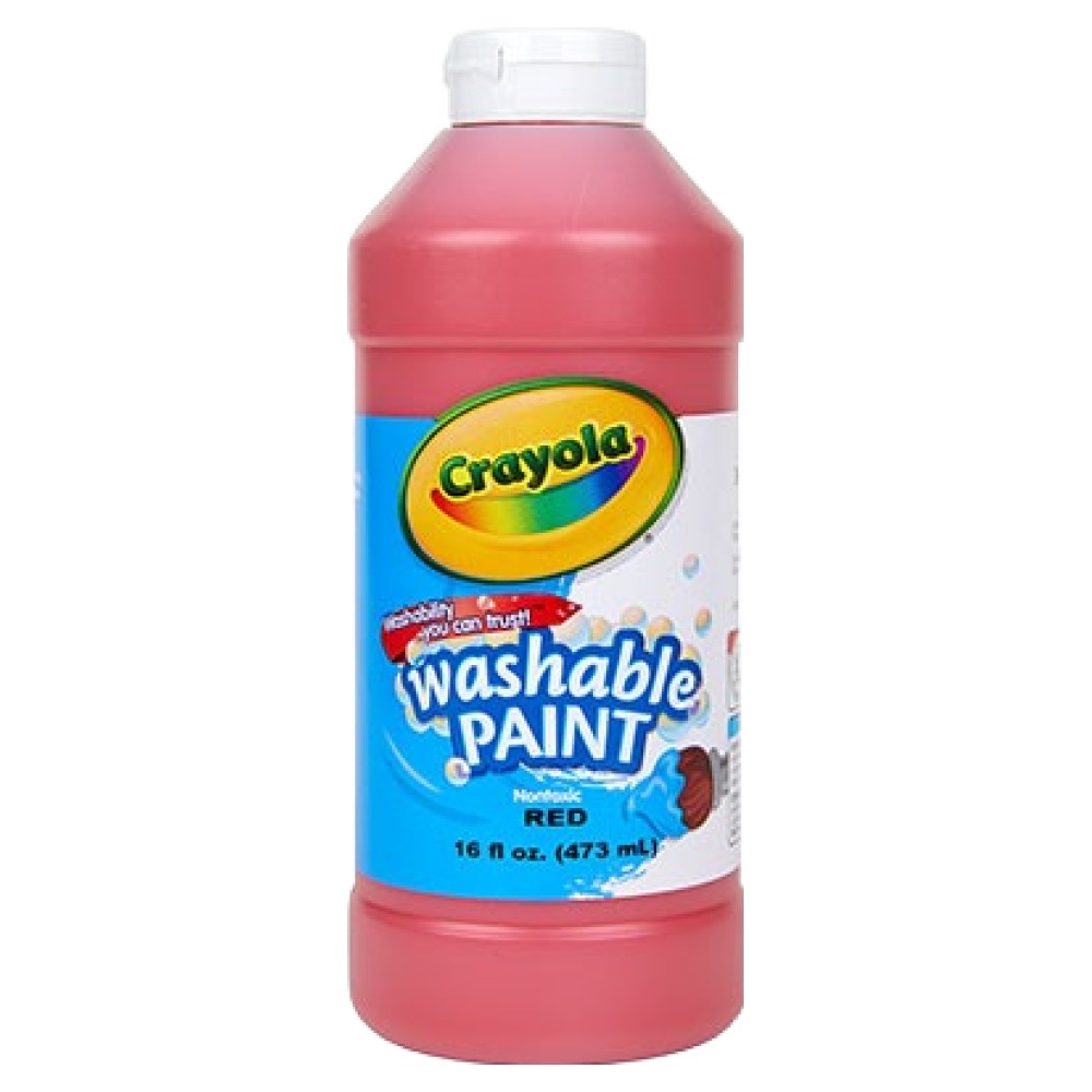 크레욜라 워셔블 페인트 레드, 473ml, 1색 10,900원