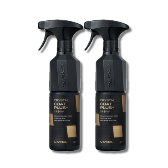 [1+1+리필] 불스원 뉴 크리스탈코트 플러스 유리막코팅제 물왁스 500ml 19,500원