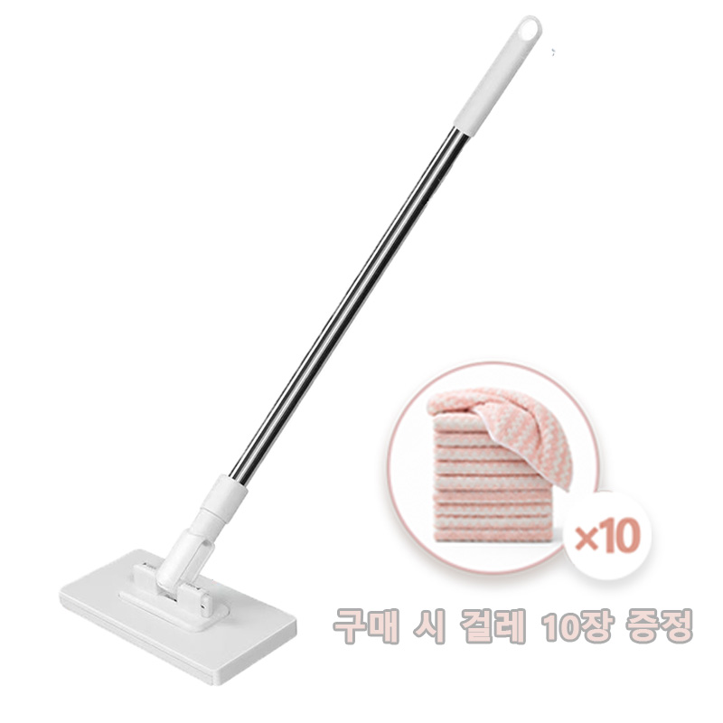 자동 집게 2.0 손에 묻지 않는 걸레 청소밀대걸레 극세사걸레 10매 걸레 건습 양용 8,900원