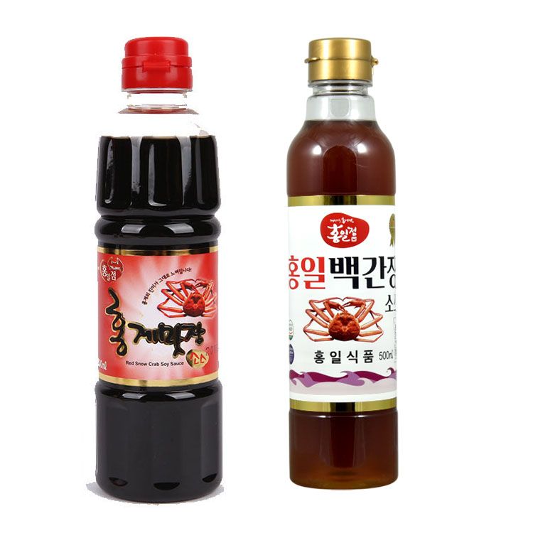 [류맛간장]홍일식품 홍일백간장 홍게맛장소스 세트구성, 1세트, 1L 9,900원