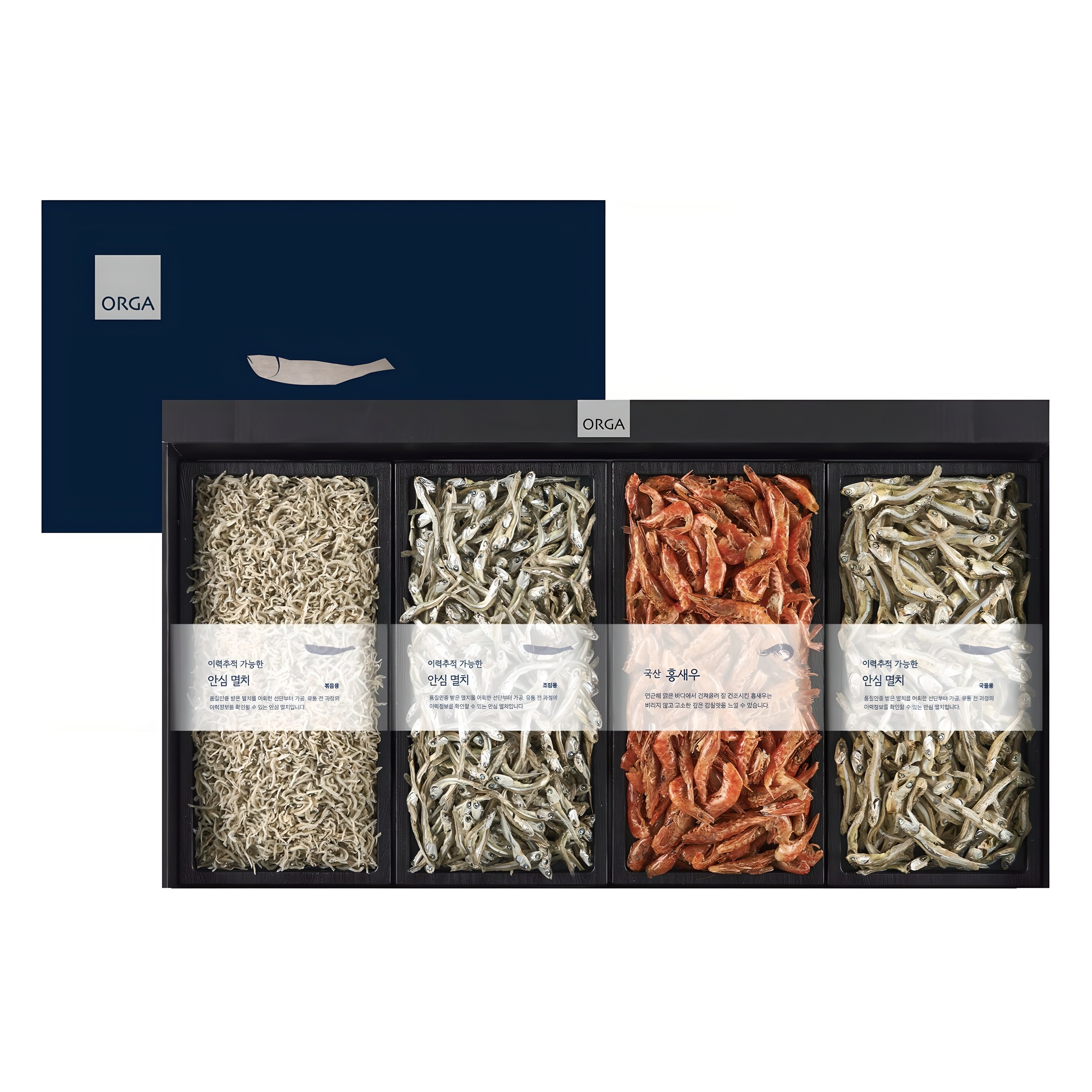 올가홀푸드 기쁨 멸치 볶음용 100g + 조림용 100g + 국물용 100g + 홍새우 70g 세트 2호 59,950원