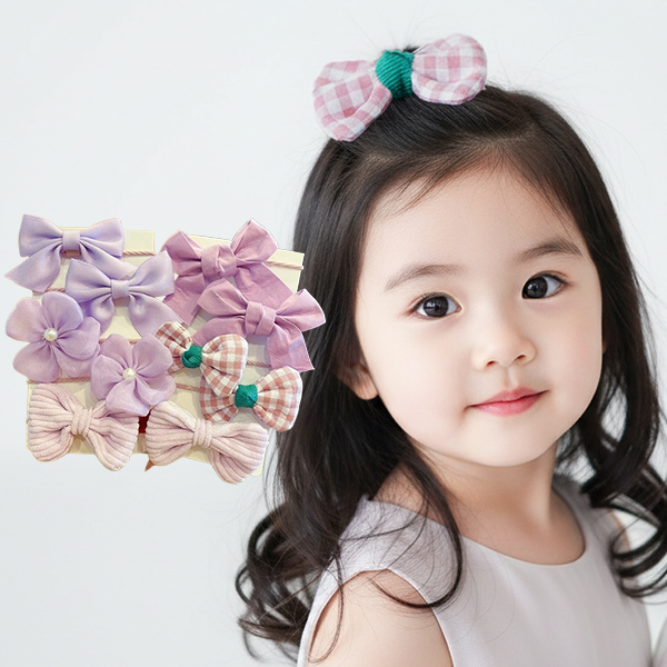 몽실이 리본고무줄 10p 세트 7color 8,900원